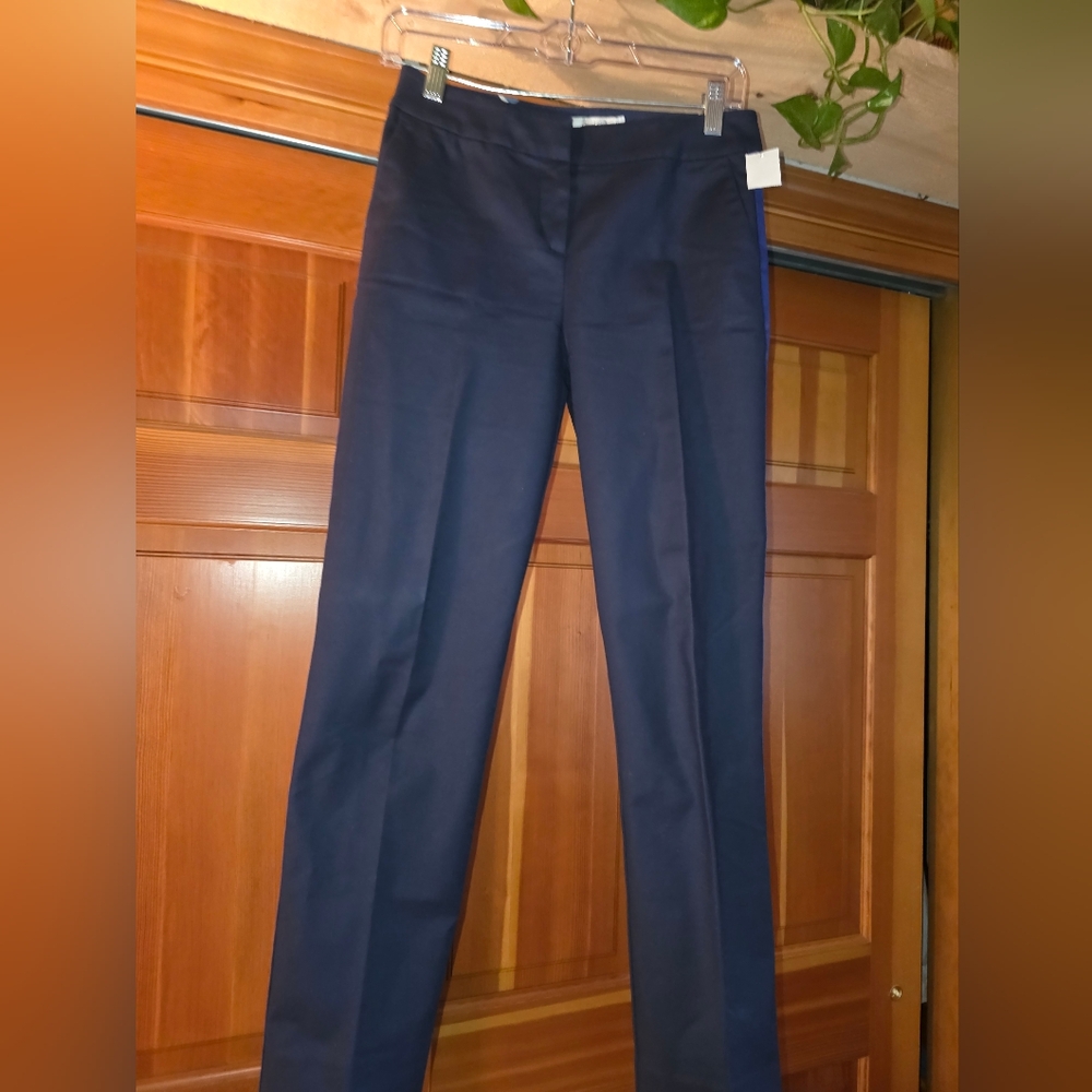 Boden Navy Pants Royal Blue Side Stripe Size 2R